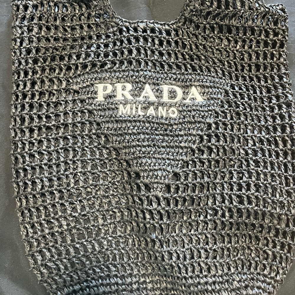 Black Knit Tote
